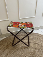 Tabouret pliant vintage d'occasion  Le Grand-Lucé