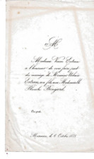 Faire part mariage d'occasion  Le Teil