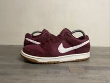 Tênis Nike Dunk Low Pro Team Borgonha Vermelho Camurça AA1056-600 Masculino Tamanho 9 comprar usado  Enviando para Brazil