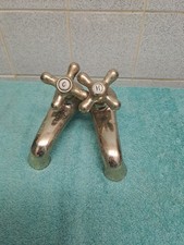 Pair antique brass for sale  LEEDS