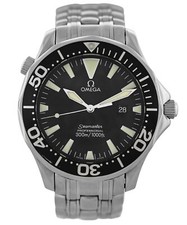Relógio de quartzo masculino Omega Seamaster Professional 300M 2264,50 data aço 41 mm comprar usado  Enviando para Brazil