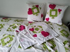 Patchwork tagesdecke inkl gebraucht kaufen  Leipzig