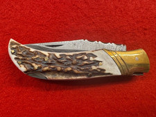 Stag damascus large for sale  Rigby