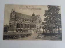 Cpa bruxelles eglise d'occasion  Fécamp