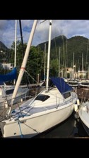 Barca vela azurèe usato  Laveno Mombello
