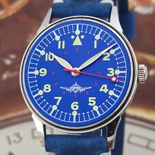 Relógio masculino RAKETA PILOT AVIATOR mecanismo 2609.HA estilo URSS comprar usado  Enviando para Brazil