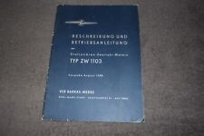 Betriebsanleitung bedienungsan gebraucht kaufen  Kaiserslautern