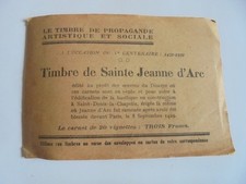 Carnet timbres vignettes d'occasion  Ancerville