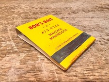 Vintage matchbook bob for sale  Minneapolis