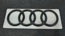 Emblema dianteiro Audi preto fosco 273mm A4 A3 A6 Q3 usado comprar usado  Enviando para Brazil