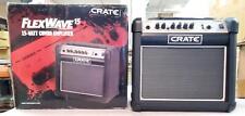 Amplificador de guitarra Crate Flex Wave 15-Watt one 8" combo alto-falante amplificador de 2 canais 120V comprar usado  Enviando para Brazil