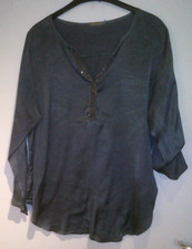Blaue bluse art gebraucht kaufen  Ketzin