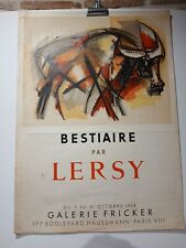 Affiche exposition 1958 d'occasion  Pellevoisin
