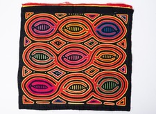 Vintage Anos 50 Mola Panama Kuna - TWIST GEOMETRIC - 1950s EX Condição comprar usado  Enviando para Brazil