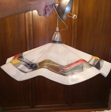 Lampadario sospensione vetro usato  Italia