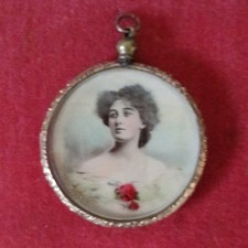 Antique mourning pendant for sale  KIDDERMINSTER