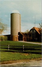 Cartão postal Dr Jim Selos Silo Farm Country Cary Illinois não publicado comprar usado  Enviando para Brazil