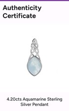 Gemporia 4.20cts aquamarine for sale  DONCASTER