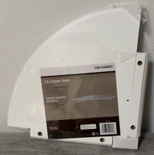 Corner shelf white for sale  Weirton