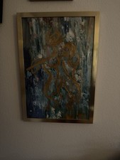 Handgemaltes acrylbild gerahmt gebraucht kaufen  Osnabrück