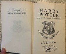 Signed harry potter for sale Signed harry potter for sale  LONDON