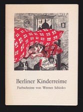 Werner schinko berliner gebraucht kaufen  Berlin