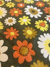 Retro vintage barkcloth for sale  LEWES