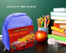 Lancheira escolar personalizada infantil Disney Cars nome impresso comprar usado  Enviando para Brazil