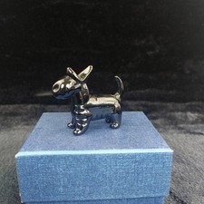 Glass black dog for sale  GATESHEAD