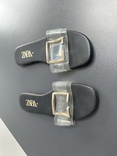 Zara black sliders for sale  RICHMOND