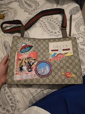 Gucci brown supreme for sale  LONDON
