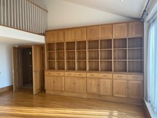 Solid oak cupboard for sale  LONDON