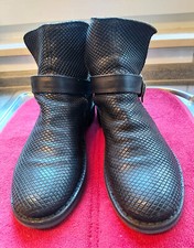 Schwarze echt lederstiefel gebraucht kaufen  Winnenden