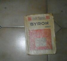 Maurois andré. byron. d'occasion  Jarnac