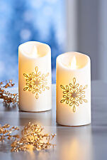 Led kerzen snowflake gebraucht kaufen  Bruck