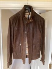 Mens brown leather for sale  POLEGATE