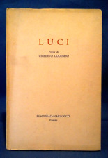 Umberto colombo luci. usato  Torino