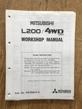 Mitsubishi workshop manual for sale  STOCKTON-ON-TEES