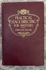 Practical Stage Directing for Amateurs by Emerson Taylor 1916, usado comprar usado  Enviando para Brazil
