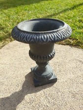 Cast iron urn for sale  DEESIDE