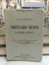 Prontuario tecnico legislativo usato  Italia
