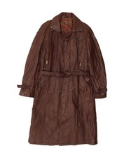 Casaco de couro masculino vintage Reino Unido 40 couro marrom grande DM02 comprar usado Casaco de couro masculino vintage Reino Unido 40 couro marrom grande DM02 comprar usado  Enviando para Brazil