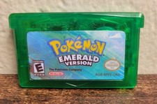 Autêntica versão Pokemon Emerald testada funciona! Nintendo GBA (tem etiqueta Repo), usado comprar usado  Enviando para Brazil