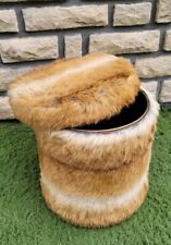 Vintage pouf moumoute d'occasion  Digoin