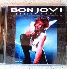 Usado, BON JOVI Raro Novo DELUXE 2 CD 1993 Paris FRANÇA Sleep WHEN I'M DEAD Concert Tour comprar usado  Enviando para Brazil