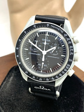 Usado, Relógio masculino Swatch x Omega Mission To The Moon cronógrafo suíço quartzo 40mm comprar usado  Enviando para Brazil