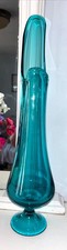 Vintage aquamarine glass for sale  TREHARRIS