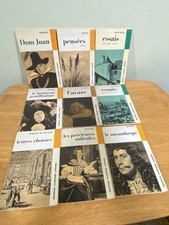Vintage Lot of 9 Nouveaux Classiques Larousse French Paperback Books comprar usado  Enviando para Brazil