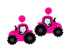 Beaded pink tractor for sale  Aguanga
