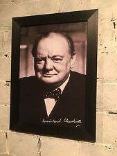 Framed poster winston for sale  PONTEFRACT